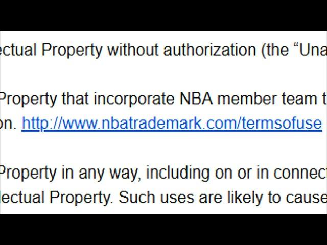 dmca@nbatrademark.com - SCAM