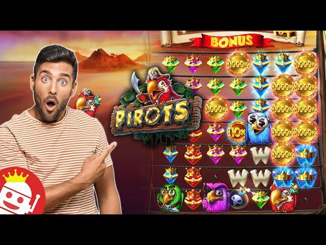  LUCKY UK PLAYER LANDS MAX WIN ON ELK'S PIROTS SLOT!  SO MANY 1000X COINS!