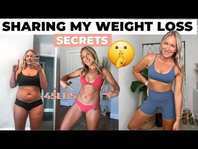 5 SECRETS TO STAYING MOTIVATED & HOW I LOST 45LBS 2024  Starting a weight loss journey