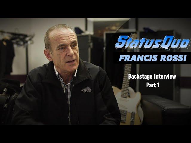 Francis Rossi Reflects on the Legacy of Status Quo Part 1