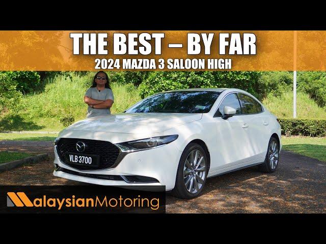 2024 Mazda 3 Sedan High Review – The Best, By Far | #Review