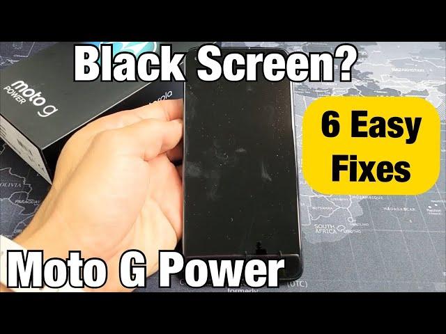 Moto G Power: Black Screen or Screen Won't Turn On? 6 Easy Fixes!