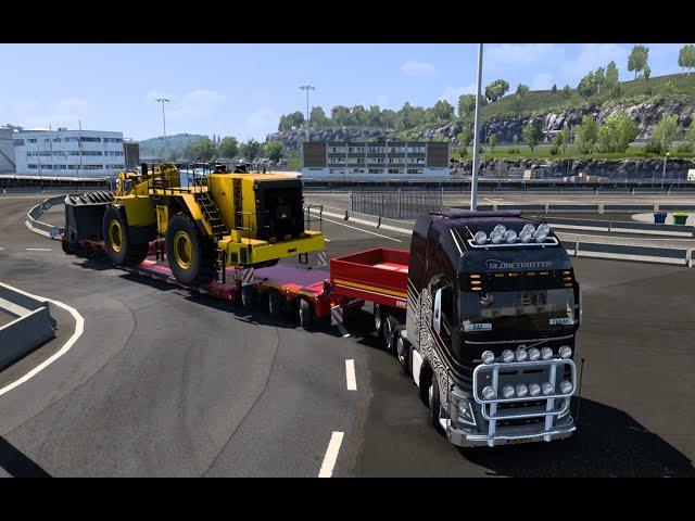 Heavy Hulage With Cat! ETS2 Caterpillar Gameplay || farhan gaming