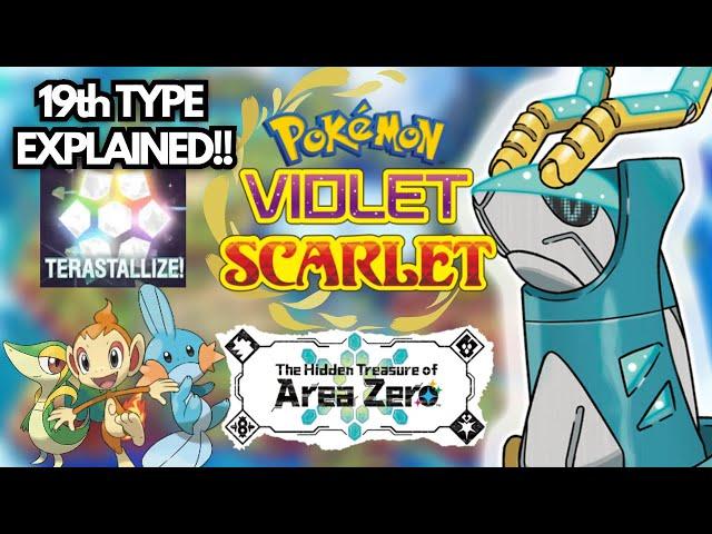 HUGE DLC NEWS!!! 19th TERA TYPE EXPLAINED! BROKEN NEW MOVES! AND MORE! Pokemon Scarlet & Violet