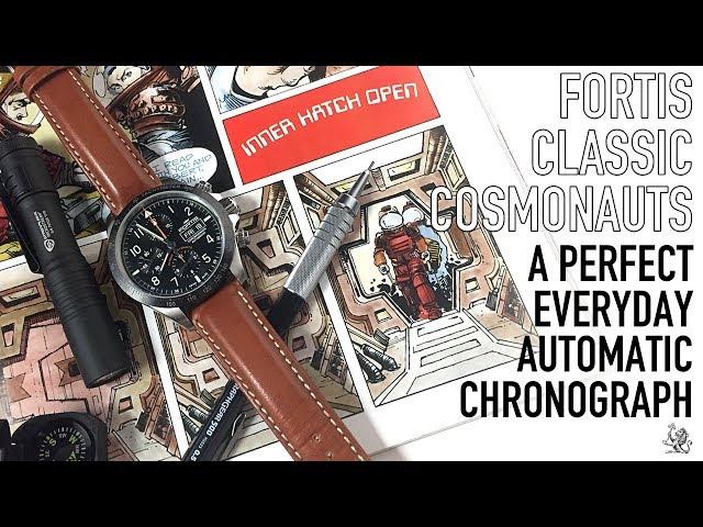 The Perfect Everyday Automatic Chronograph? - Fortis Classic Cosmonauts Ceramic PM Review