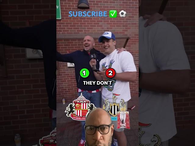  SUNDERLAND TALK ABOUT NUFC WINNING LEAGUE OR GET PROMOTED