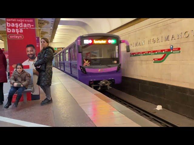 Bakıda Metro, Azərbayca -  No Photos of the Metro! in Baku, Azerbaijan 2024 -Бакинский метрополитен