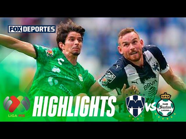 Resumen, Rayados 1-1 Santos: Liga MX