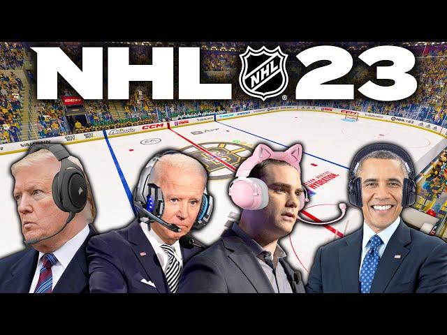 US Presidents Play NHL 23