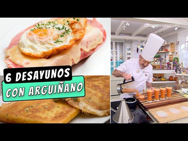 6 DESAYUNOS SALUDABLES con Karlos Arguiñano (Para todos los gustos) // Hogarmania