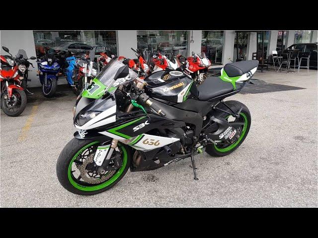 Kawasaki ZX-6R #RM31k Rugi kalau tak beli..!!! Condition mantap..!!!