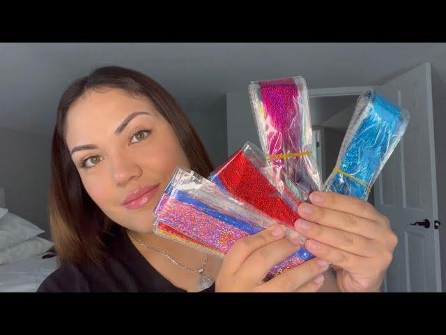 Hair Tinsel Try On