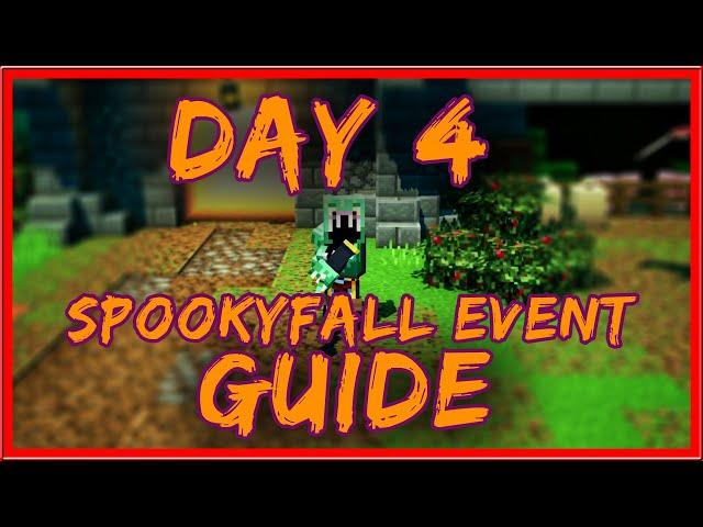 How to Conquer Spookyfall Event- Day 4 of Minecraft Dungeons series!