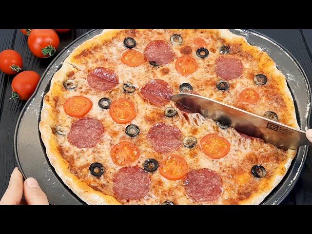 PİZZA XEMİRİ, pizza sousu ve möhteşem pizzanın hazırlanması