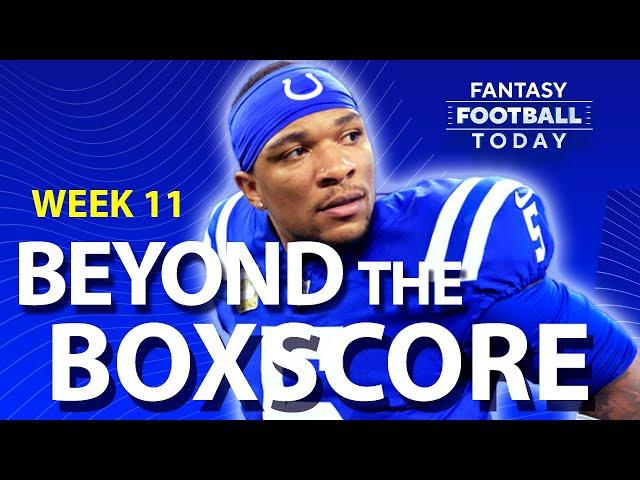 Week 11 Recap: Anthony Richardson impact on Colts WRs, Bears Offense, & More! | Beyond the Boxscore