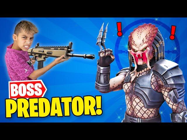 Unlocking *PREDATOR* Boss in FORTNITE! | Royalty Gaming
