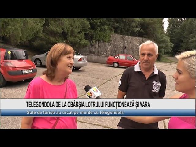 TELEGONDOLA DE LA OBARSIA LOTRULUI FUNCTIONEAZA SI VARA