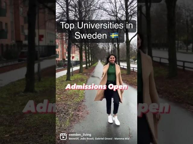 Sweden is a great destination for international students. With over 60 Bachelor’s and 900 Master’s