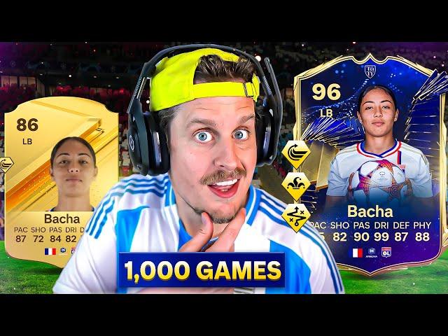 I Put 1,000 Games on Bacha And Now She's A TOTY!!