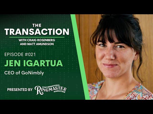 The New Playbook: Signal Based Selling with Jen Igartua - The Transaction - Ep # 21