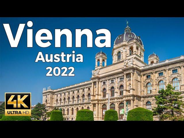 Vienna 2022, Austria Walking Tour (4k Ultra HD 60 fps) - With Captions