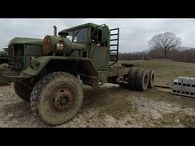 We found abandoned Military Trucks Doing THIS WILL IT START!!!