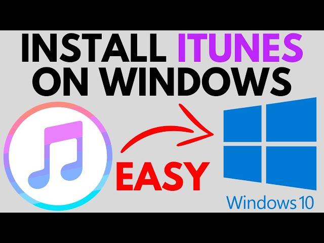 How to Download iTunes on Windows 10 PC or Laptop - 2022