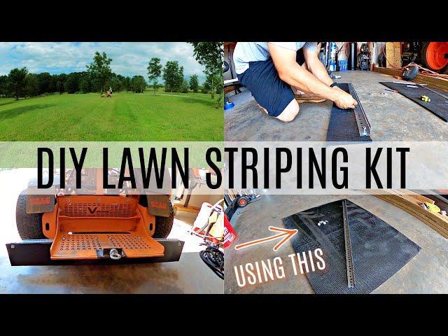 DIY  Lawn Striping Kit | How To Make Stripes In Grass