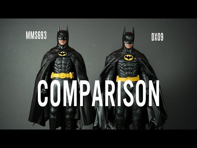 Hot Toys Batman MMS693 - Batman DX09 -Comparison