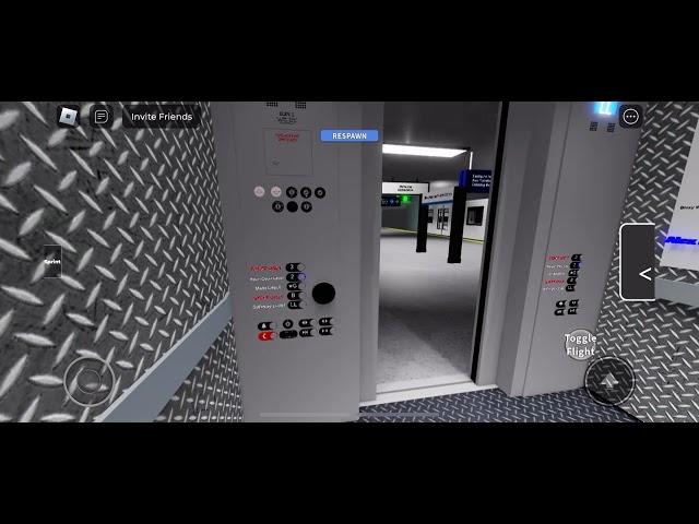 Otis Newer Series 2 Hydrofit Elevator @ AEC Subway Line 7 - Roblox