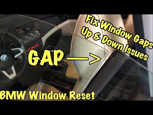 Initialize WINDOW REGULATOR - Reset BMW Power Windows