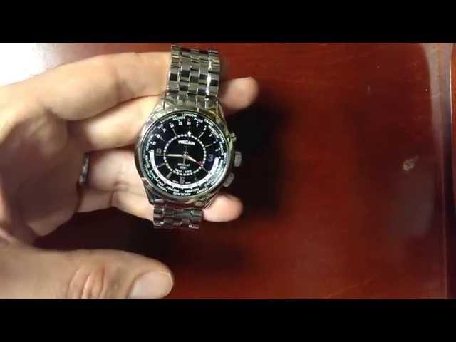 Vulcain - Cricket GMT Worldtime - Alarm Demonstration