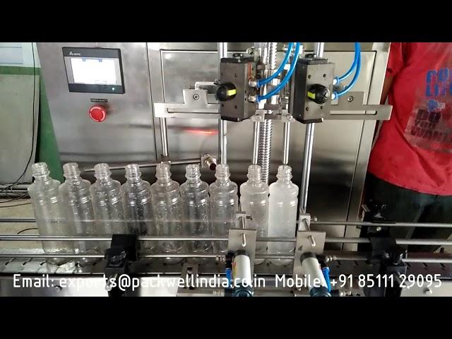 Automatic viscous liquid filling machine Servo based