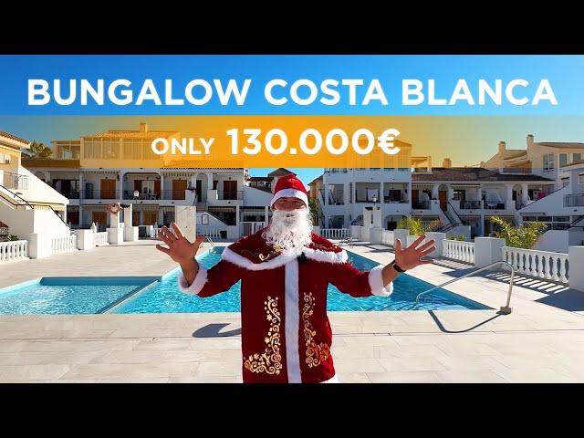  HOT NEW YEAR  OFFER Bungalow on the Costa Blanca in a cozy urbanization with pool in Torrevieja