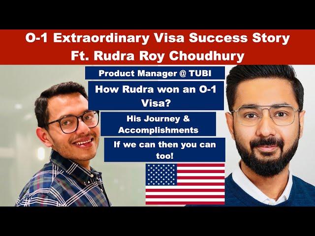 How Rudra Won O-1 Visa | O-1 Extraordinary Visa | Is O-1 better than H-1B #uscis #h1b #o1visa