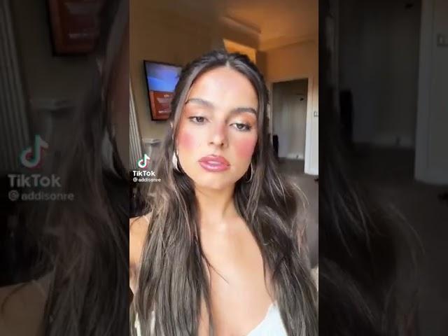 Addison Rae on Tik tok