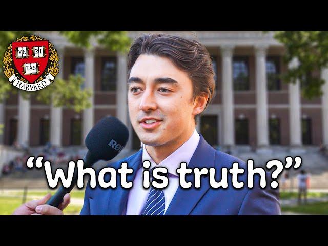 Asking Harvard Students Thought-Provoking Questions