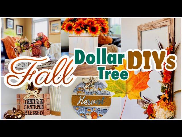  DOLLAR STORE DIY FALL DECOR 2020 