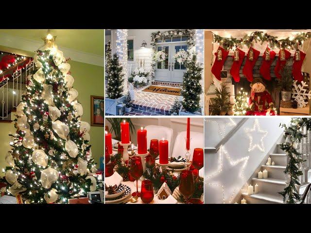 +100 CHRISTMAS DECORATIONS 2024 - CHRISTMAS HOME DECORATION IDEAS 2024 - CHRISTMAS TRENDS 2024 