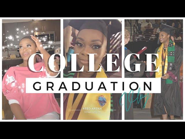 Episode 3: Texas A&M University graduation with me | Deborah Obi