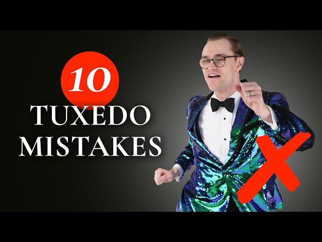 10 Black Tie & Tuxedo Mistakes That Menswear Experts Avoid