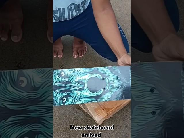 skating board unboxing #skates #skat #skateboarding #viralshorts 