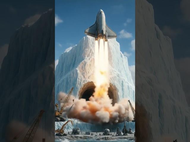 army headquarters on the iceberg #ai #technology #army #airforce #shorts #iceberg #videoshort #fyp