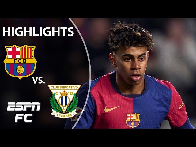 STUNNING PERFORMANCE  Barcelona vs. Leganes | LALIGA Highlights | ESPN FC