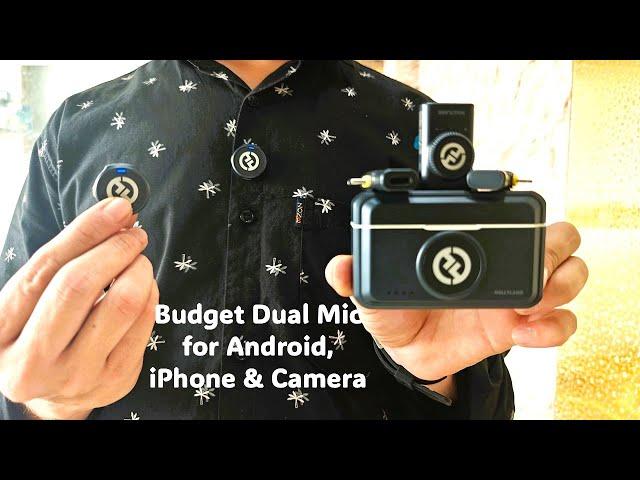 Hollyland Lark M2 Best Budget Dual Mic for Android, iPhone & Camera-Unboxing & Review