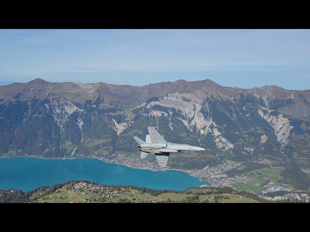 Axalp 2023 - F/A-18 Hornet Flyby