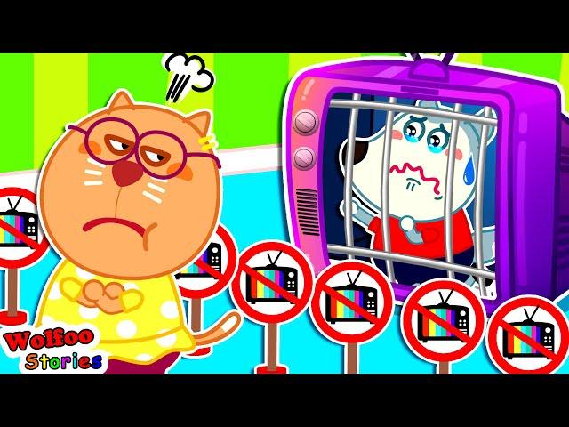 Kat and Friends Learns the Do's and Don'ts of TV Use ⭐️ Funny Cartoon For Kids @KatFamilyChannel