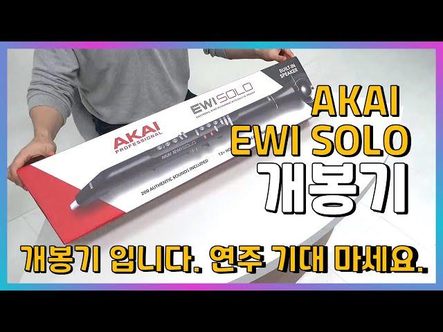 AKAI EWI SOLO 개봉기 (헛소리 작렬 ㅎㅎ)