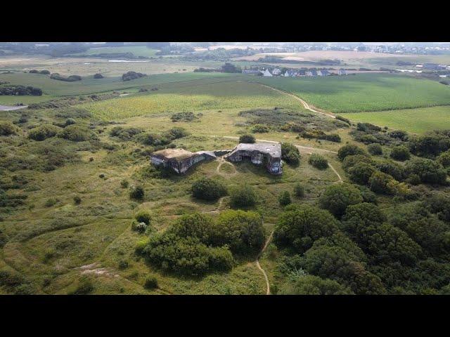 Drone - Blockhaus de Guidel Plages (Lorient-Morbihan)