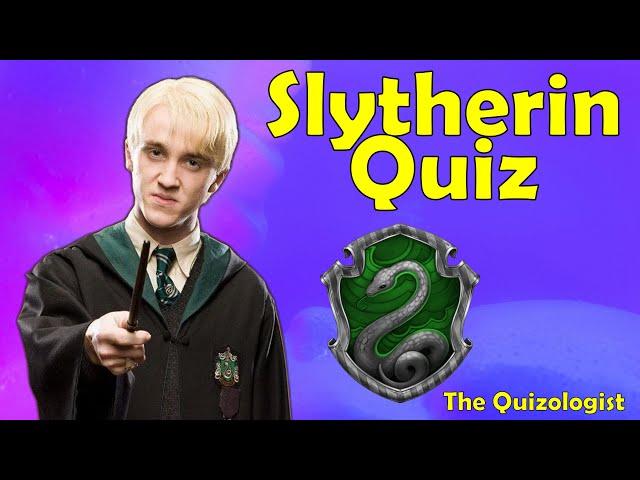 Harry Potter Slytherin quiz